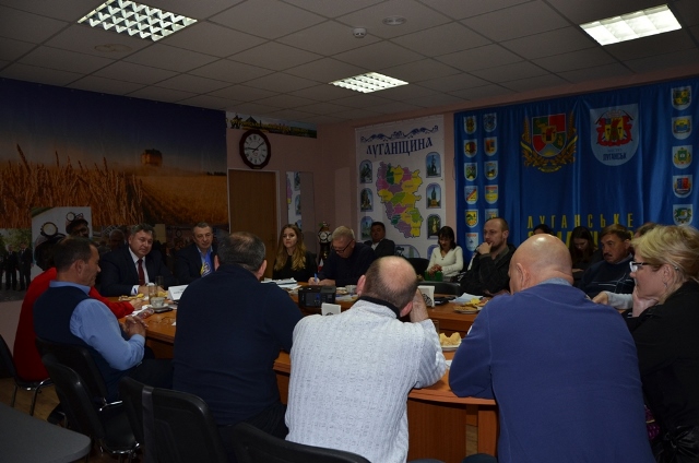 Встреча журналистов в Луганской землячестве