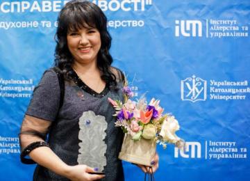 Лікар з Рубіжного Ольга Мартиненко стала лауреатом нагороди «Світло Справедливості»